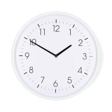 Nedis Tihi zidni sat, 360 mm, bijeli ABS, kvarcni mehanizam