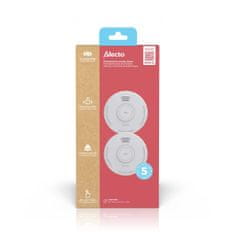 Alecto Detektor dima s 5-godišnjom baterijom, pakiranje od 2 komada