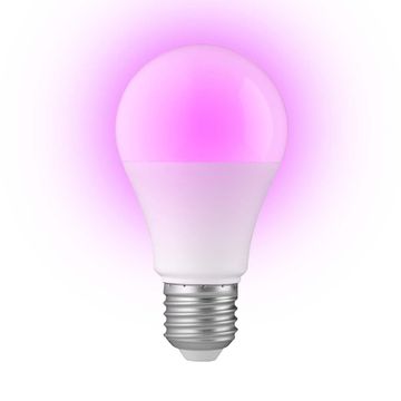 Alecto Pametna Wi-Fi LED žarulja, E27 9W, 16M boja, prigušljiva