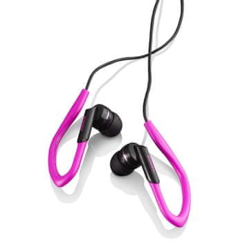 LENCO MP3/4 player s pedometrom, 4 GB, ružičasta, proširiva memorija