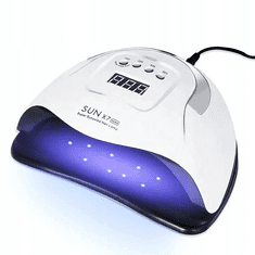 AK SUN X7 MAX UV/LED 220W lampa za manikuru - BIJELA