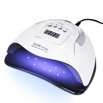 AK SUN X7 MAX UV/LED 220W lampa za manikuru - BIJELA