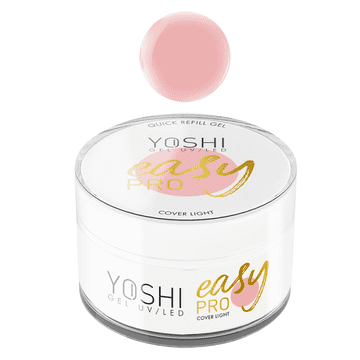Global - Yoshikin Easy Pro Gel UV/LED gel za izgradnju - SVJETLO POKRIVANJE 15ml