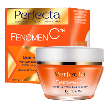 Perfecta Dax Fenomen C Multi-regeneracijska krema za poboljšanje kontura lica - dan/noć 60+ 50 ml
