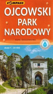 Compass Nacionalni park Ojców 1:20.000. Plastificirana džepna karta. Izdanje 2024. Kompas.