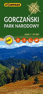 Compass Nacionalni park Gorce 1:25.000. Turistička karta. Izdanje 2025. Kompas