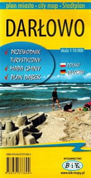 Accent Bikes Darłowo 1:10 000. Turistička karta / Plan grada.