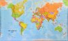 Maps International Svijet 1:20.000.000. Politička zidna karta. MI.