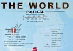 Maps International Svijet 1:20.000.000. Politička zidna karta. MI.