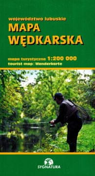 Lubuško vojvodstvo. Karta ribolova. Izdanje 2025./2026. Referentni broj