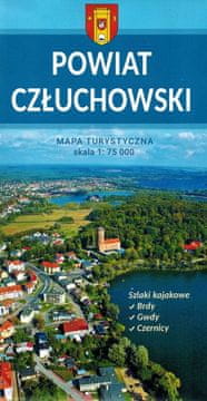 Compass Županija Człuchów 1:75.000. Turistička karta. Kompas