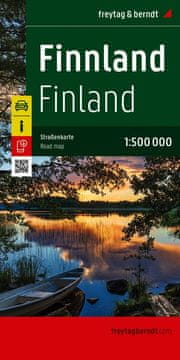 Freytag & Berndt Finska 1:500.000. Cestovna i turistička karta. Objavljeno 2025.