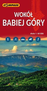 Compass Oko Babie Gore / Babia Góra. Żywiec Beskids, Orava. Turistička karta. izdanje iz 2025. Kompas