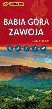 Compass Babia Góra i Zawoja 1:30.000. Turistička karta. izdanje iz 2024. Kompas