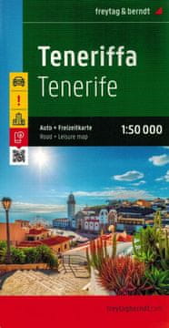 Freytag & Berndt Tenerife 1:50.000. Cestovna i turistička karta.