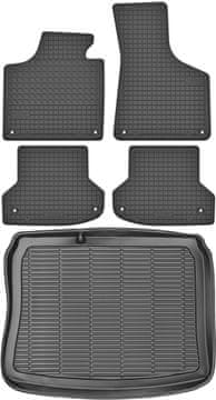 Audi A3 II 8P Sportback od 2003. do 2013. SET - gumene autotepihe + prostirka za prtljažnik