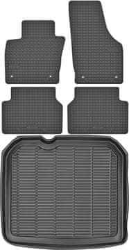 Audi Q3 Crossover od 2011. do 2018. SET - gumene autotepihe + prostirka za prtljažnik