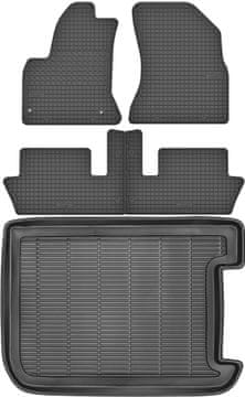 Citroen C4 Picasso Minivan od 2006. do 2013. SET - gumene autotepihe + prostirka za prtljažnik