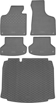 Audi A3 II 8P Sportback od 09.2004.-01.2013. SET - gumene autotepihe + prostirka za prtljažnik