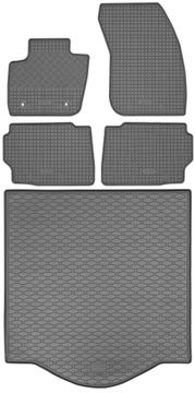 Ford Mondeo V Karavan od 01.2015 SET - gumene autotepisi + prostirka za prtljažnik