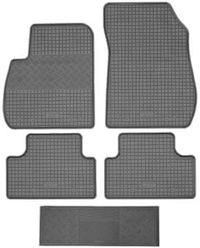 RIGUM 901993 Podne prostirke + 900101 Navlaka - Opel Zafira C Minivan 5 sjedala od 2012. do 2019., OP prednji - MOŽE SE UGRADITI