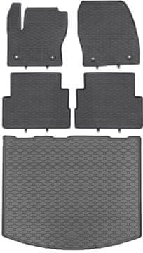 Ford Kuga II SUV od 02.2013.-03.2020. SET - gumene autotepihe + prostirka za prtljažnik