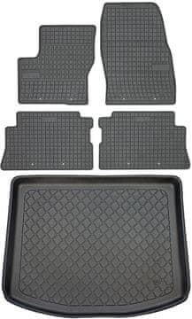 Ford Kuga II SUV od 02.2013.-03.2020. SET - gumene autotepihe + prostirka za prtljažnik