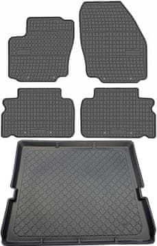 Ford S-Max I Minivan od 05.2006.-2010. SET - gumene autotepisi + prostirka za prtljažnik