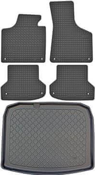 Audi A3 II 8P Sportback od 09.2004.-01.2013. SET - gumene autotepihe + prostirka za prtljažnik