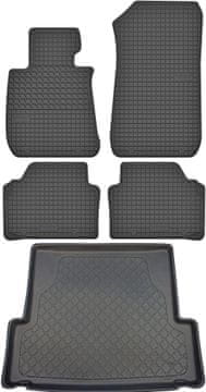 BMW 3 E91 Karavan od 09.2005.-11.2012. SET - gumene autotepihe + prostirka za prtljažnik