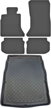 BMW 5 F10 Limuzina od 03.2010.-2013. SET - gumene autotepihe + prostirka za prtljažnik
