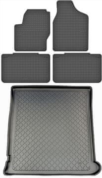 Seat Alhambra I VAN od 1995.-05.2006. SET - gumene autotepisi + prostirka za prtljažnik