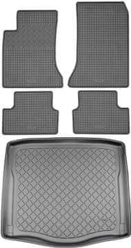 Mercedes CLA C117 Coupe (5 vrata) od 03.2013.-03.2019. SET - gumene autotepihe + prostirka za prtljažnik