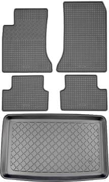 Mercedes B-klasa W246 Hatchback (5 vrata) od 10.2011.-12.2018. SET - gumene autotepihe + prostirka za prtljažnik