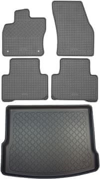 Volkswagen Tiguan II SUV (5 vrata) od 05.2016. SET - gumene autotepihe + prostirka za prtljažnik