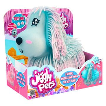 Eolo Jiggly Pets interaktivan ljubimac psić igračka, plavi (WD188F-BL)