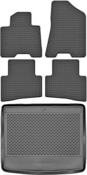 Kia Sportage IV SUV od 2016. SET - gumene autotepihe + prostirka za prtljažnik