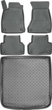 Audi A4 B9 Kombi od 2015. SET - autotepisi + prostirka za prtljažnik