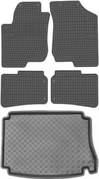 Hyundai i30 I Hatchback od 2007. do 2014. SET - gumene autotepihe + prostirka za prtljažnik