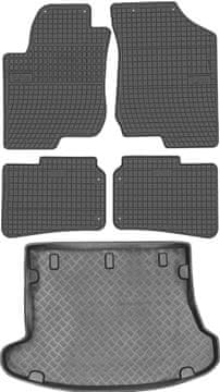 Hyundai i30 I Kombi od 2008. do 2012. SET - gumene autotepihe + prostirka za prtljažnik