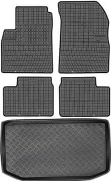 Nissan Micra IV K13 Hatchback od 2010. do 2013. SET - gumene autotepisi + prostirka za prtljažnik