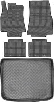 Mercedes B-klasa W245 Minivan od 2005. do 2011. SET - gumene autotepihe + prostirka za prtljažnik