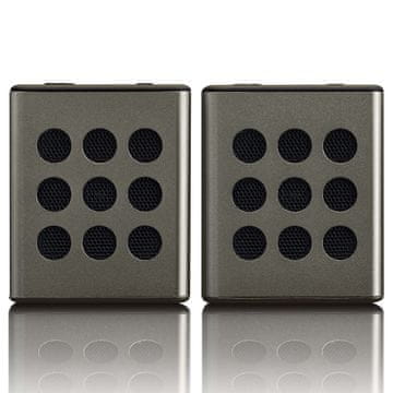 LENCO Bluetooth stereo set zvučnika, 8 sati reprodukcije, sivi