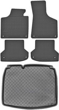 Audi A3 II 8P Hatchback od 2003. do 2012. SET - gumene autotepisi + prostirka za prtljažnik