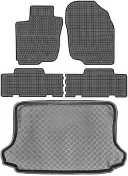 Toyota Rav4 III SUV od 2006. do 2012. SET - gumene autotepihe + prostirka za prtljažnik
