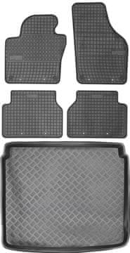Volkswagen Tiguan I SUV od 2007. do 2016. SET - gumene autotepihe + prostirka za prtljažnik
