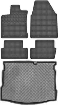 Nissan Qashqai I Crossover od 2007. do 2013. SET - gumene autotepihe + prostirka za prtljažnik