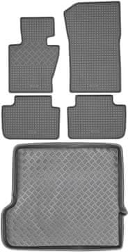 BMW X3 E83 SUV od 2003. do 2010. SET - gumene autotepihe + prostirka za prtljažnik