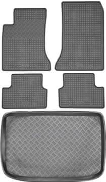 Mercedes A-klasa W176 Hatchback od 2012. SET - gumene autotepihe + prostirka za prtljažnik