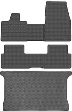 BMW i3 Hatchback od 2013. do 2022. SET - gumene autotepisi + prostirka za prtljažnik